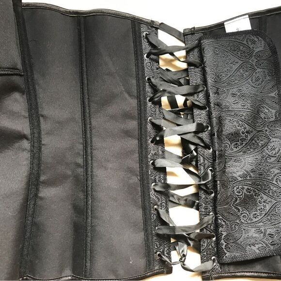 Jacquard Tight-fitting Bustier (S) - Picture 7 of 9